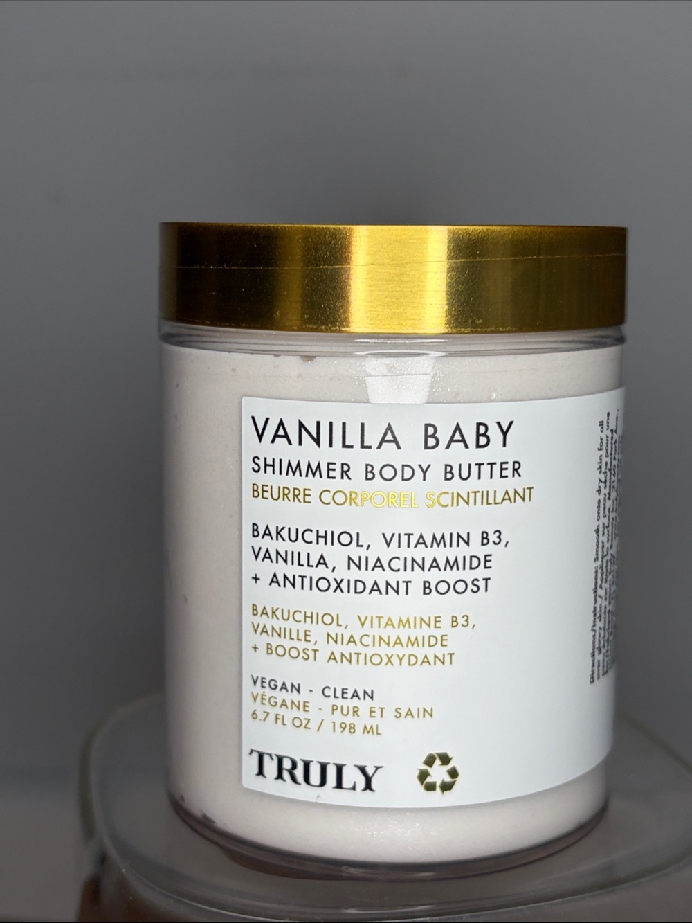 TRULY Vanilla Baby Shimmer Body Butter - 198 ml